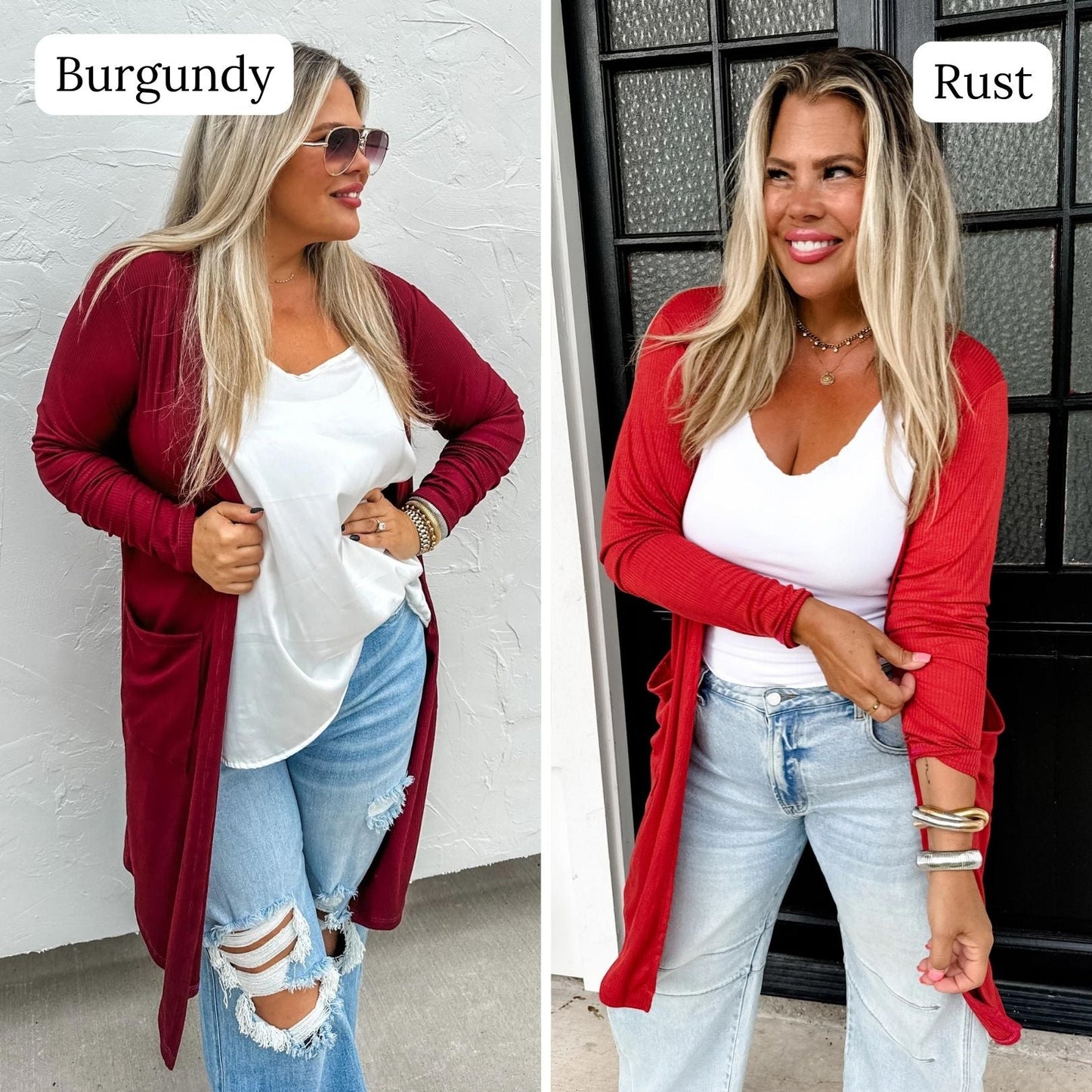 Fall Sierra Cardigan in Six Colors